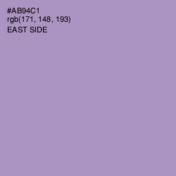 #AB94C1 - East Side Color Image