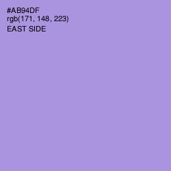 #AB94DF - East Side Color Image