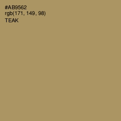 #AB9562 - Teak Color Image