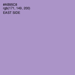 #AB95C8 - East Side Color Image