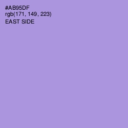 #AB95DF - East Side Color Image