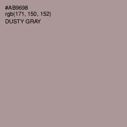 #AB9698 - Dusty Gray Color Image