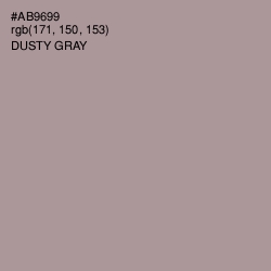 #AB9699 - Dusty Gray Color Image