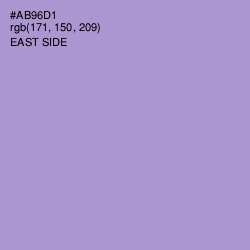 #AB96D1 - East Side Color Image