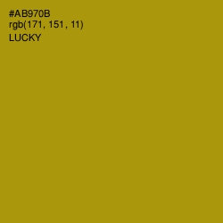 #AB970B - Lucky Color Image