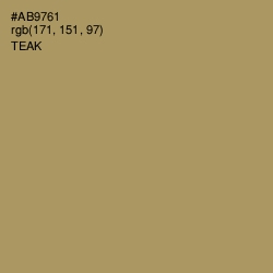 #AB9761 - Teak Color Image