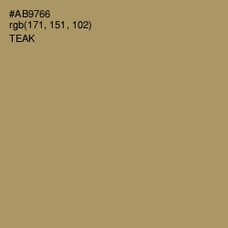 #AB9766 - Teak Color Image