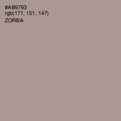 #AB9793 - Zorba Color Image