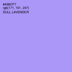 #AB97F7 - Dull Lavender Color Image