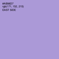 #AB98D7 - East Side Color Image