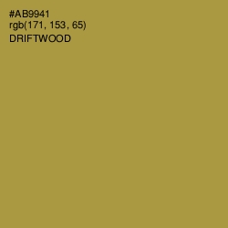 #AB9941 - Driftwood Color Image