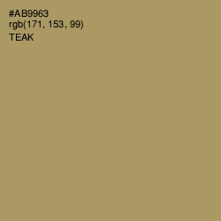 #AB9963 - Teak Color Image