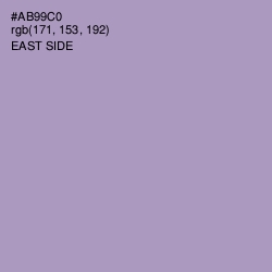 #AB99C0 - East Side Color Image
