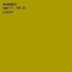 #AB9B00 - Lucky Color Image