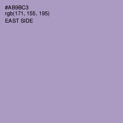 #AB9BC3 - East Side Color Image