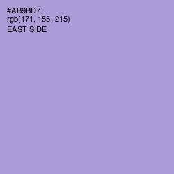 #AB9BD7 - East Side Color Image