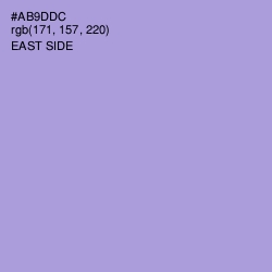 #AB9DDC - East Side Color Image