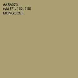 #ABA073 - Mongoose Color Image