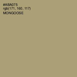 #ABA075 - Mongoose Color Image