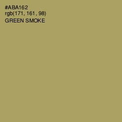 #ABA162 - Green Smoke Color Image