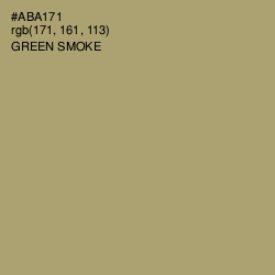 #ABA171 - Green Smoke Color Image