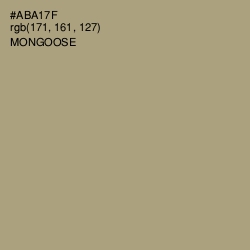 #ABA17F - Mongoose Color Image