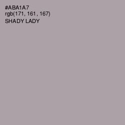 #ABA1A7 - Shady Lady Color Image