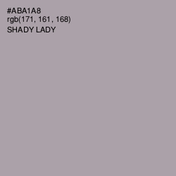 #ABA1A8 - Shady Lady Color Image