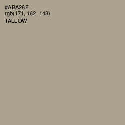 #ABA28F - Tallow Color Image