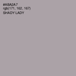 #ABA2A7 - Shady Lady Color Image