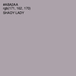 #ABA2AA - Shady Lady Color Image