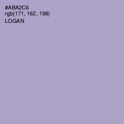 #ABA2C6 - Logan Color Image