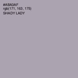 #ABA3AF - Shady Lady Color Image