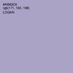 #ABA3C6 - Logan Color Image