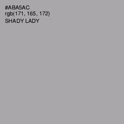 #ABA5AC - Shady Lady Color Image