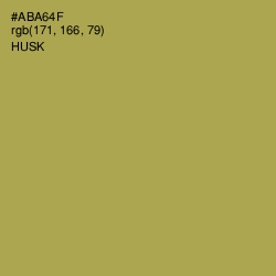 #ABA64F - Husk Color Image