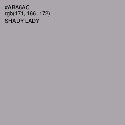 #ABA6AC - Shady Lady Color Image