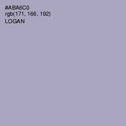 #ABA6C0 - Logan Color Image