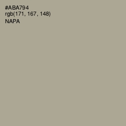#ABA794 - Napa Color Image