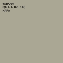 #ABA795 - Napa Color Image