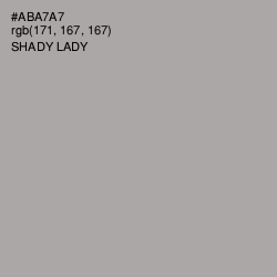 #ABA7A7 - Shady Lady Color Image