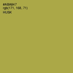 #ABA847 - Husk Color Image