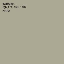 #ABA894 - Napa Color Image