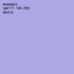 #ABA8E5 - Biloba Flower Color Image