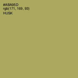 #ABA95D - Husk Color Image