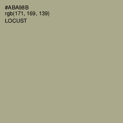 #ABA98B - Locust Color Image