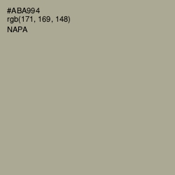 #ABA994 - Napa Color Image