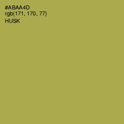 #ABAA4D - Husk Color Image