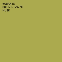 #ABAA4E - Husk Color Image