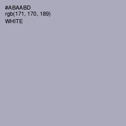 #ABAABD - Spun Pearl Color Image